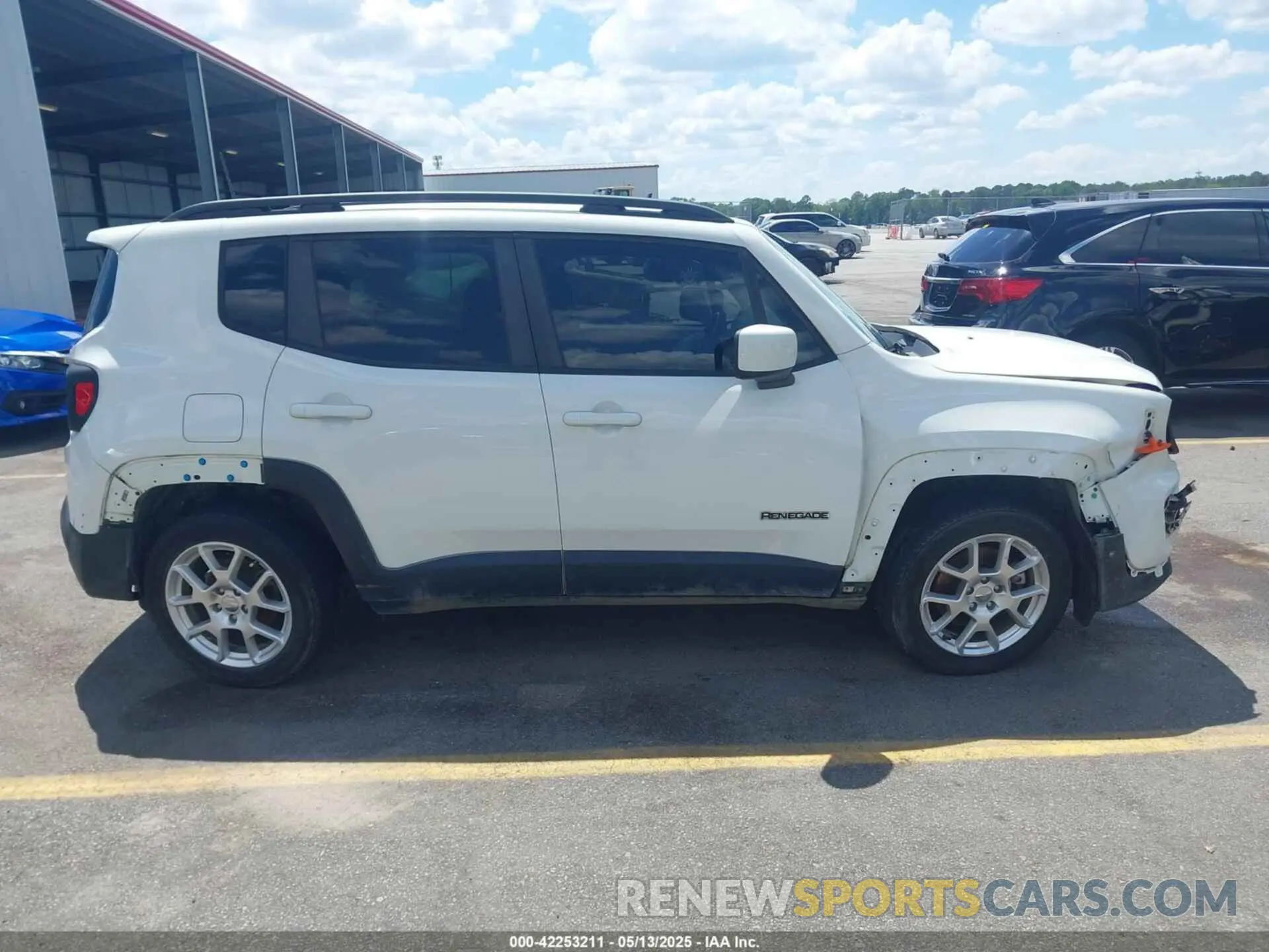 13 fotografías del automóvil dañado ZACNJABB9KPK20061 JEEP RENEGADE 2019