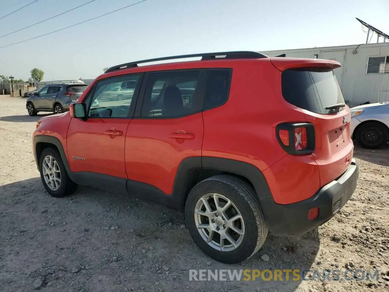 2 fotografías del automóvil dañado ZACNJABB9KPK25499 JEEP RENEGADE 2019