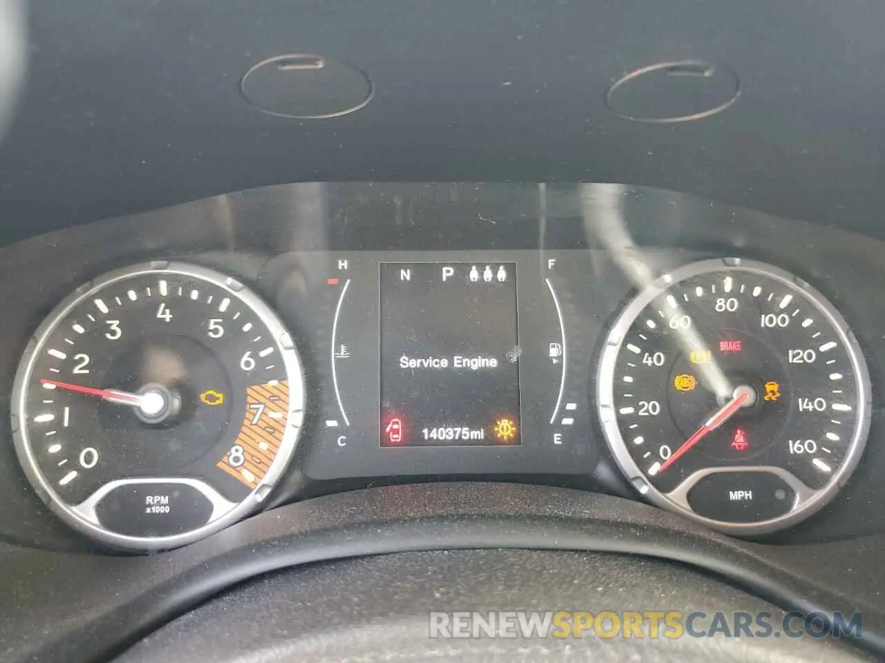 9 fotografías del automóvil dañado ZACNJABB9KPK25499 JEEP RENEGADE 2019