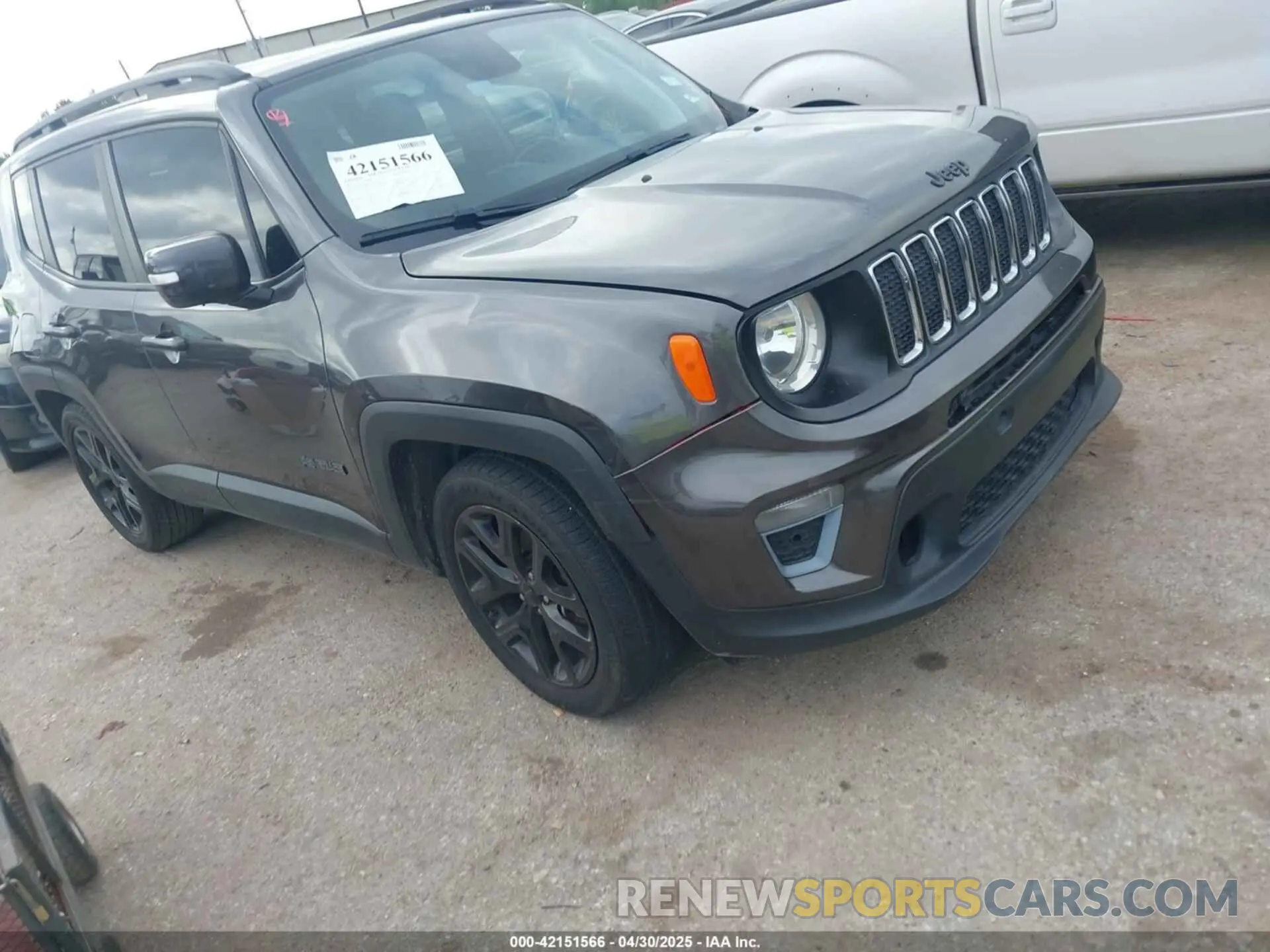 1 fotografías del automóvil dañado ZACNJABBXKPJ76703 JEEP RENEGADE 2019