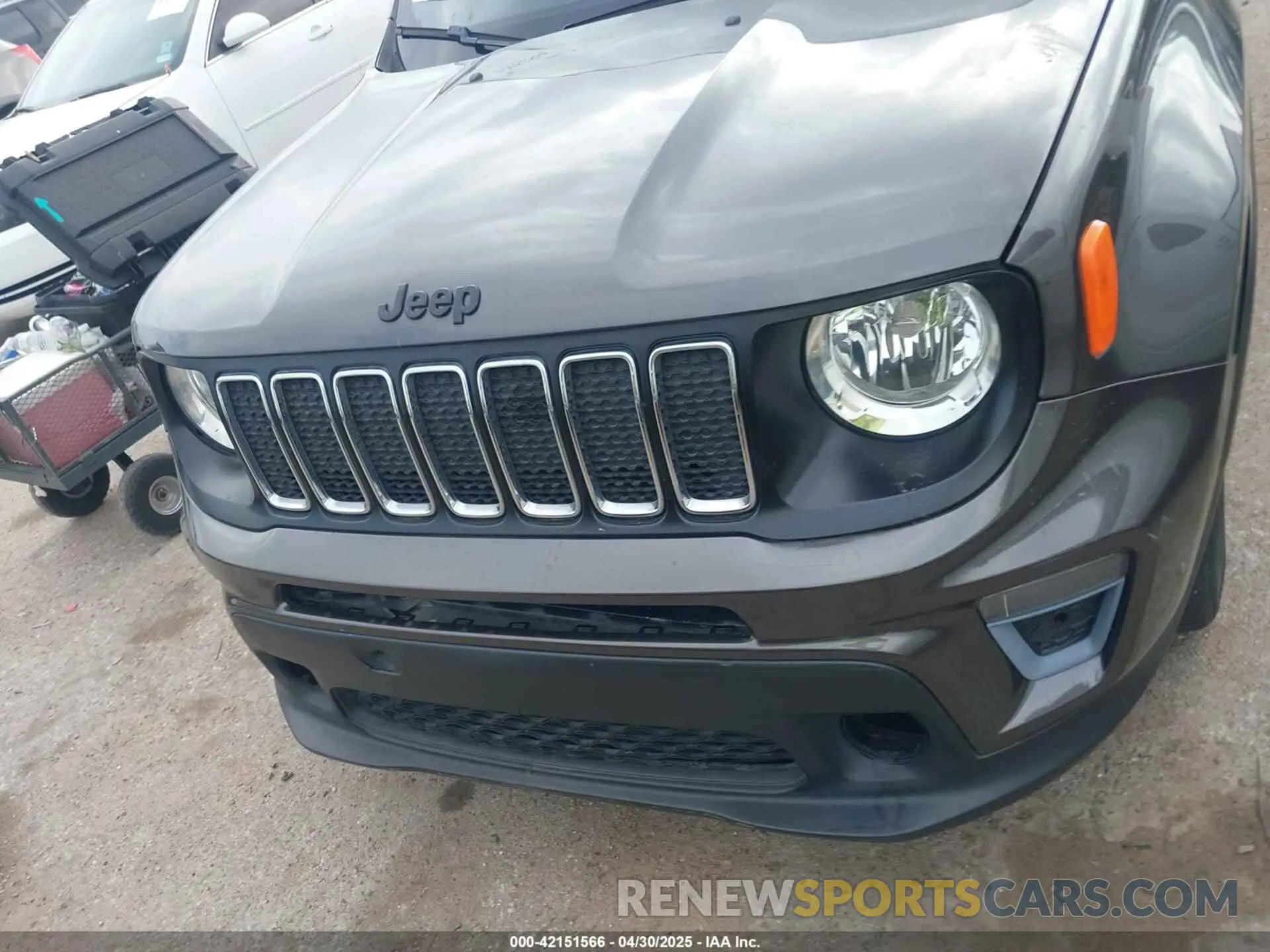 11 fotografías del automóvil dañado ZACNJABBXKPJ76703 JEEP RENEGADE 2019