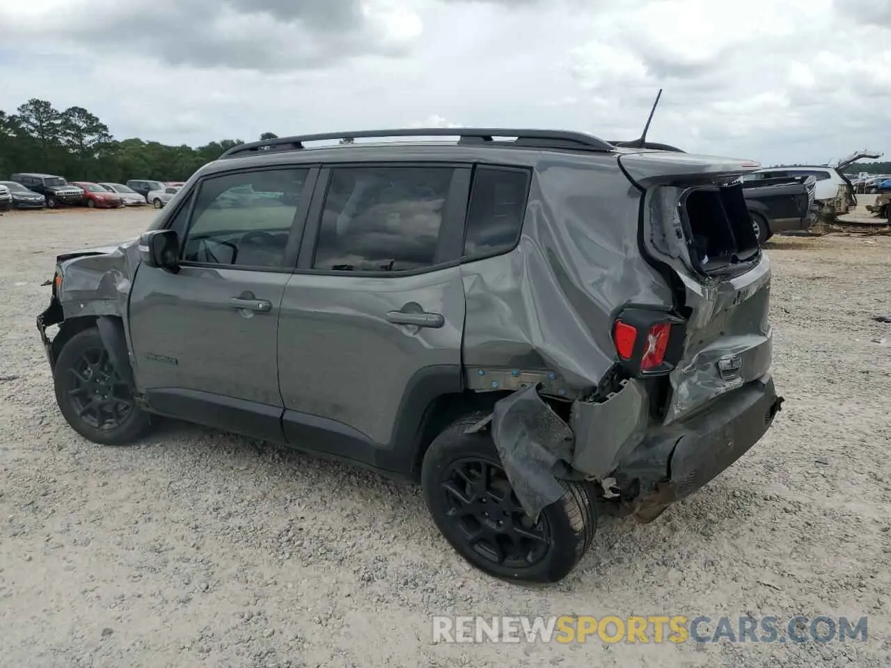 2 fotografías del automóvil dañado ZACNJABBXKPK42652 JEEP RENEGADE 2019