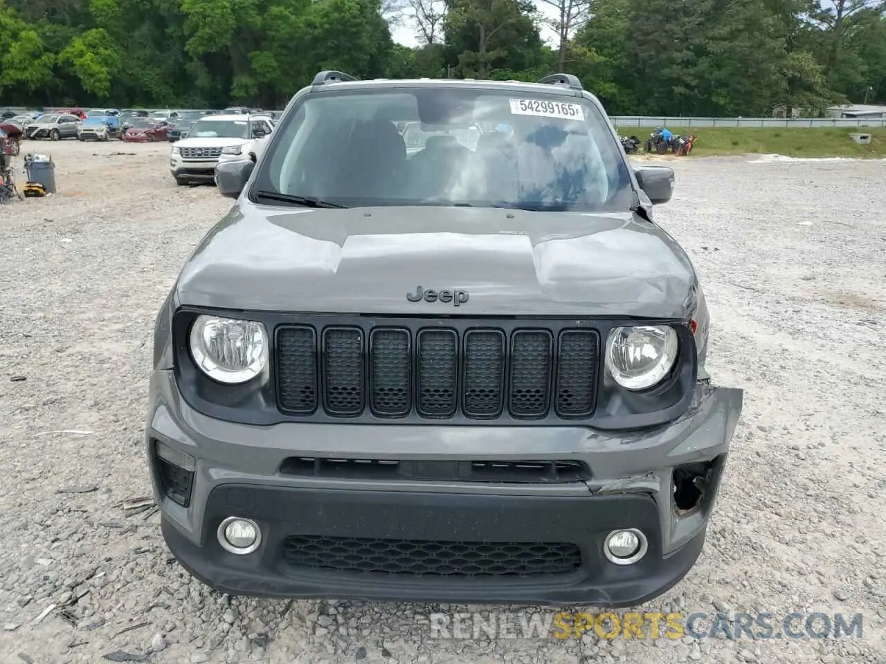 5 fotografías del automóvil dañado ZACNJABBXKPK42652 JEEP RENEGADE 2019