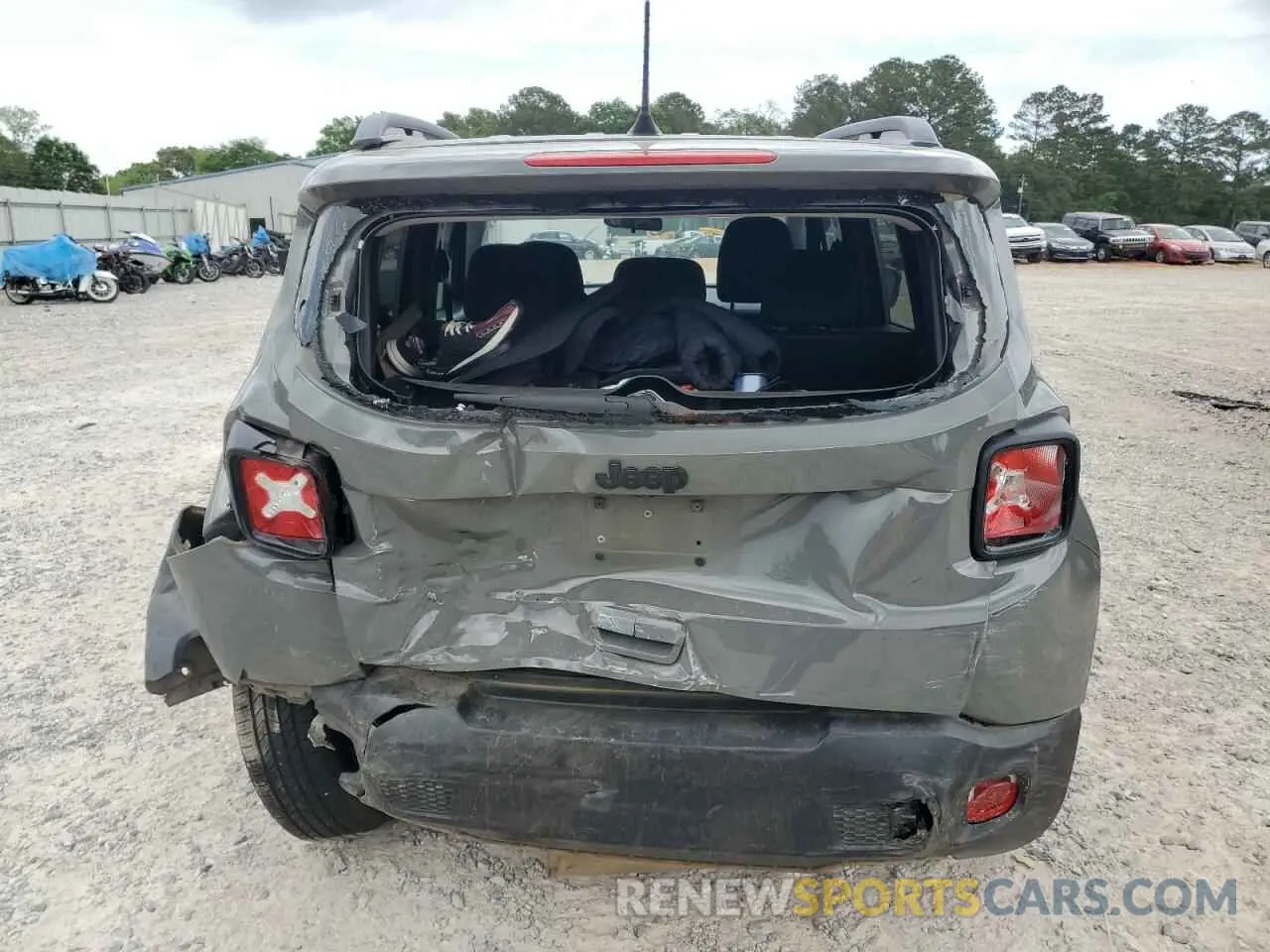 6 fotografías del automóvil dañado ZACNJABBXKPK42652 JEEP RENEGADE 2019
