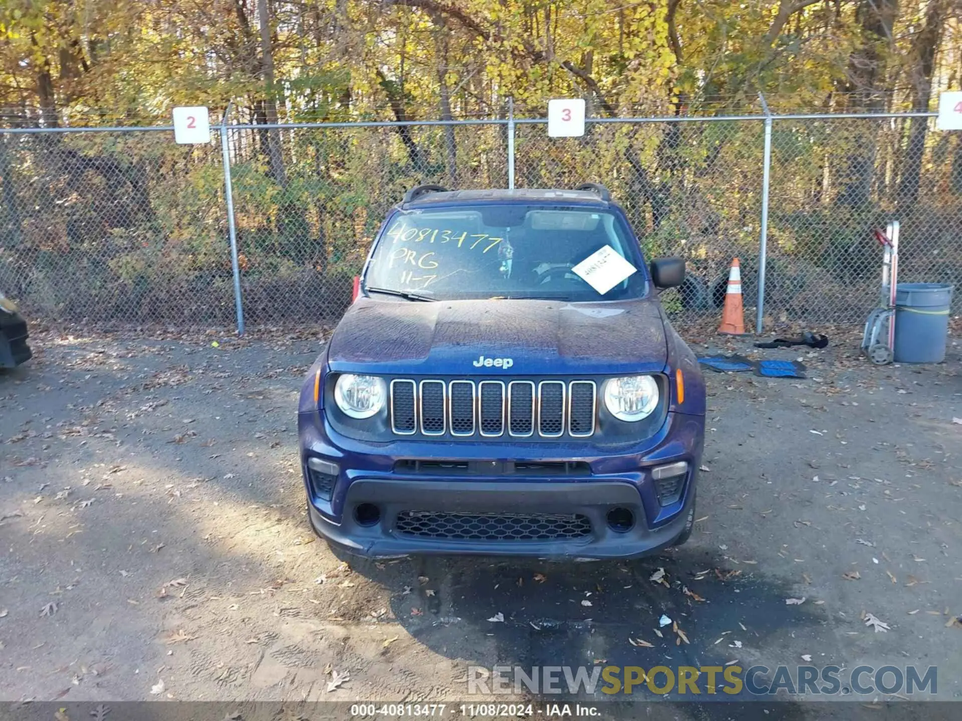 13 fotografías del automóvil dañado ZACNJBAB0KPK15497 JEEP RENEGADE 2019