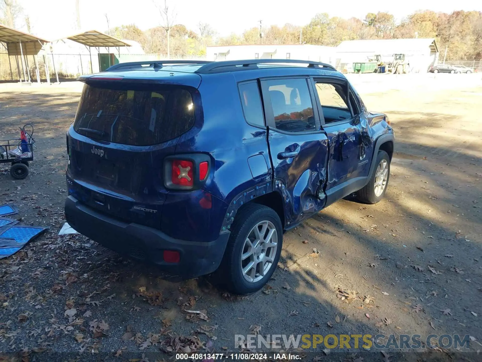 4 fotografías del automóvil dañado ZACNJBAB0KPK15497 JEEP RENEGADE 2019