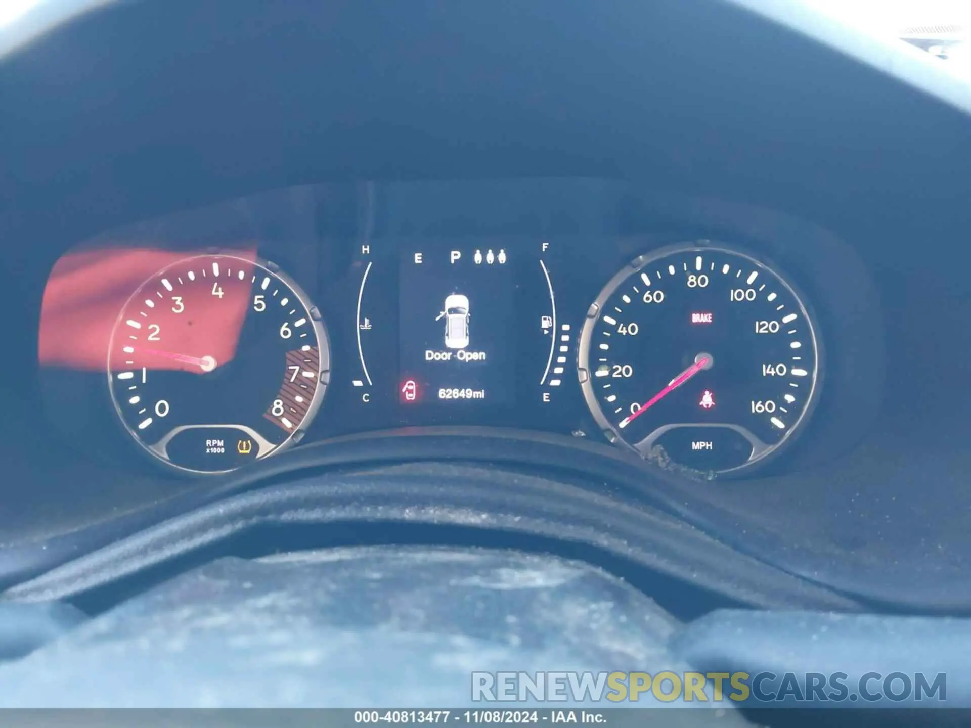 7 fotografías del automóvil dañado ZACNJBAB0KPK15497 JEEP RENEGADE 2019