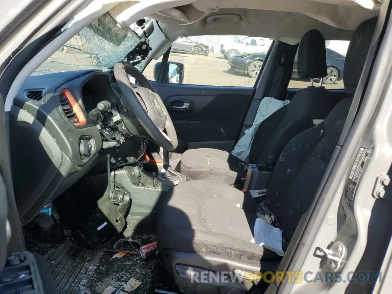 7 fotografías del automóvil dañado ZACNJBAB0KPK93696 JEEP RENEGADE 2019