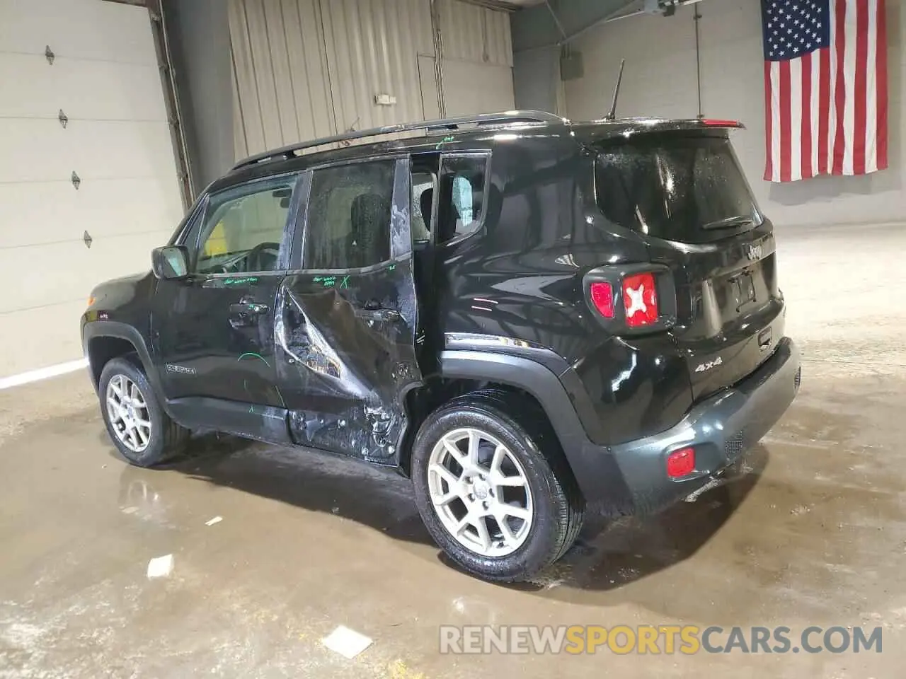 2 fotografías del automóvil dañado ZACNJBAB2KPJ97388 JEEP RENEGADE 2019