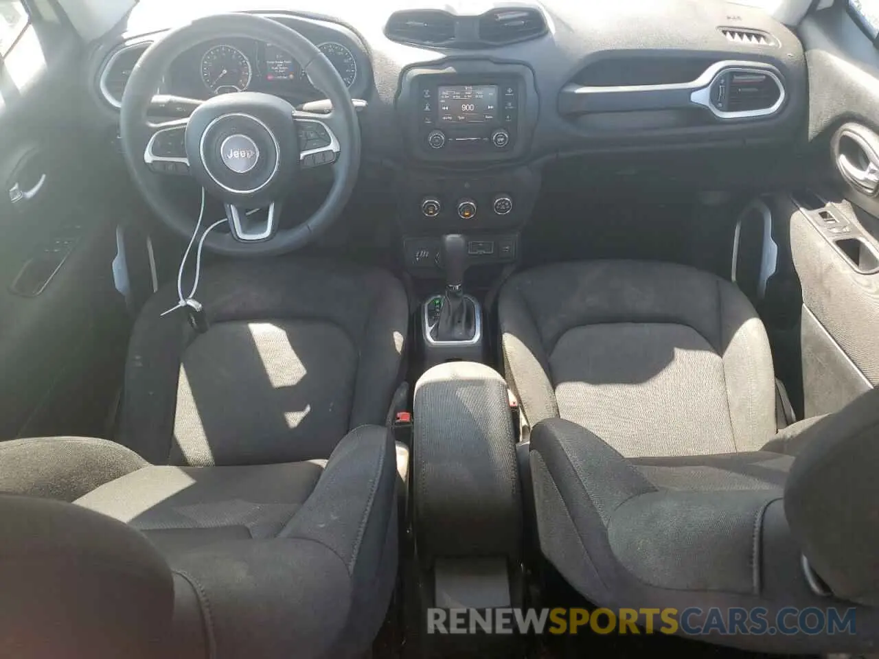 8 fotografías del automóvil dañado ZACNJBAB2KPK56200 JEEP RENEGADE 2019