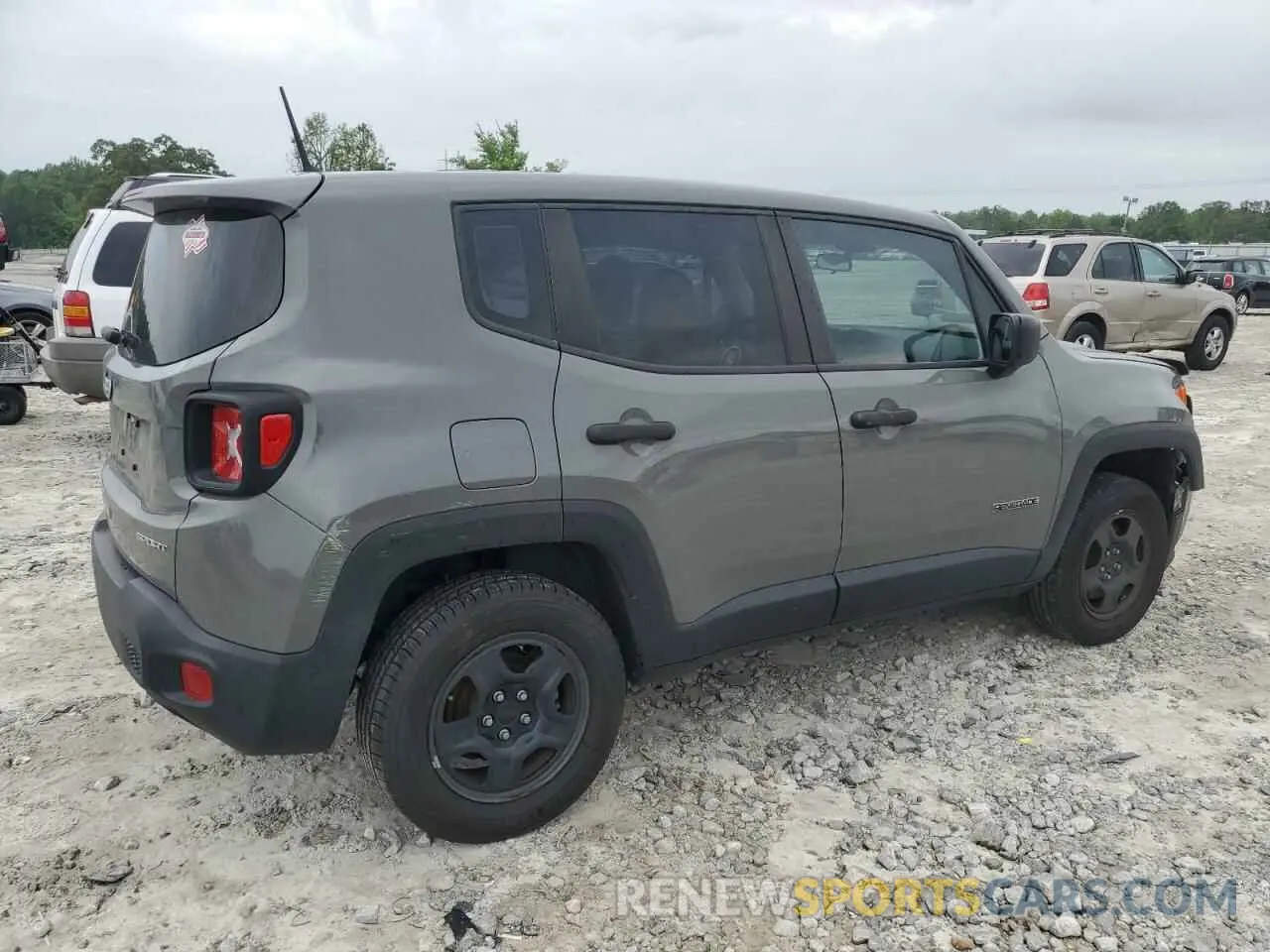 3 fotografías del automóvil dañado ZACNJBAB3KPK37977 JEEP RENEGADE 2019