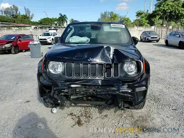 13 fotografías del automóvil dañado ZACNJBAB4KPJ73304 JEEP RENEGADE 2019