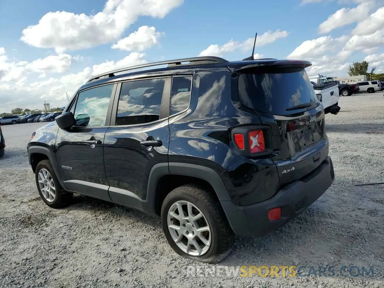 2 fotografías del automóvil dañado ZACNJBAB4KPJ73304 JEEP RENEGADE 2019