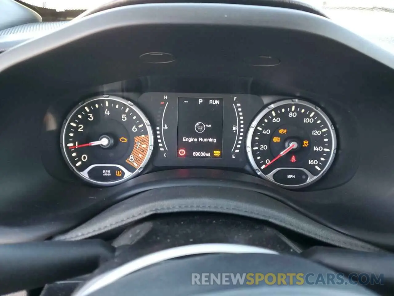 9 fotografías del automóvil dañado ZACNJBAB4KPK19844 JEEP RENEGADE 2019