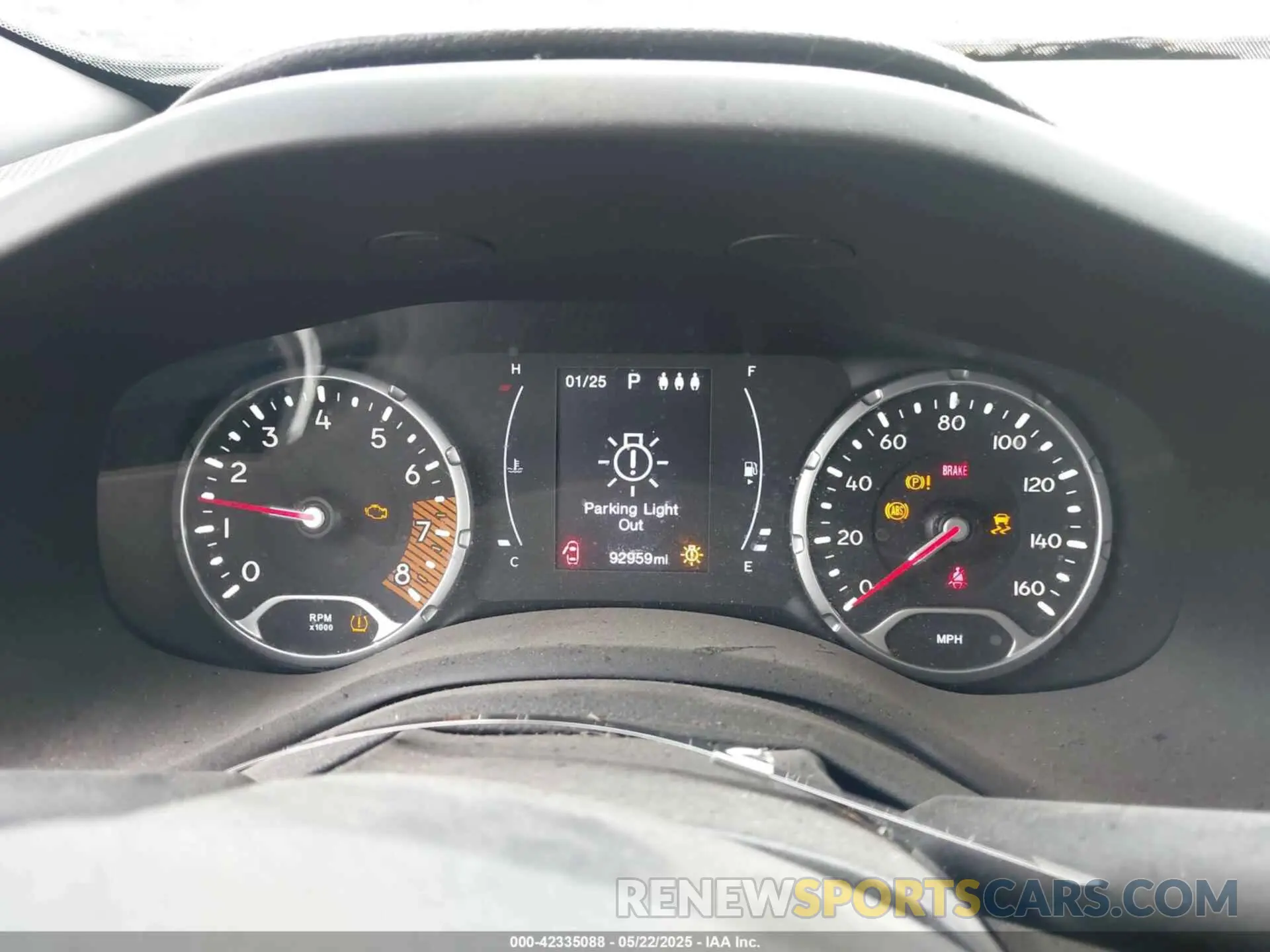 7 fotografías del automóvil dañado ZACNJBAB4KPK27653 JEEP RENEGADE 2019