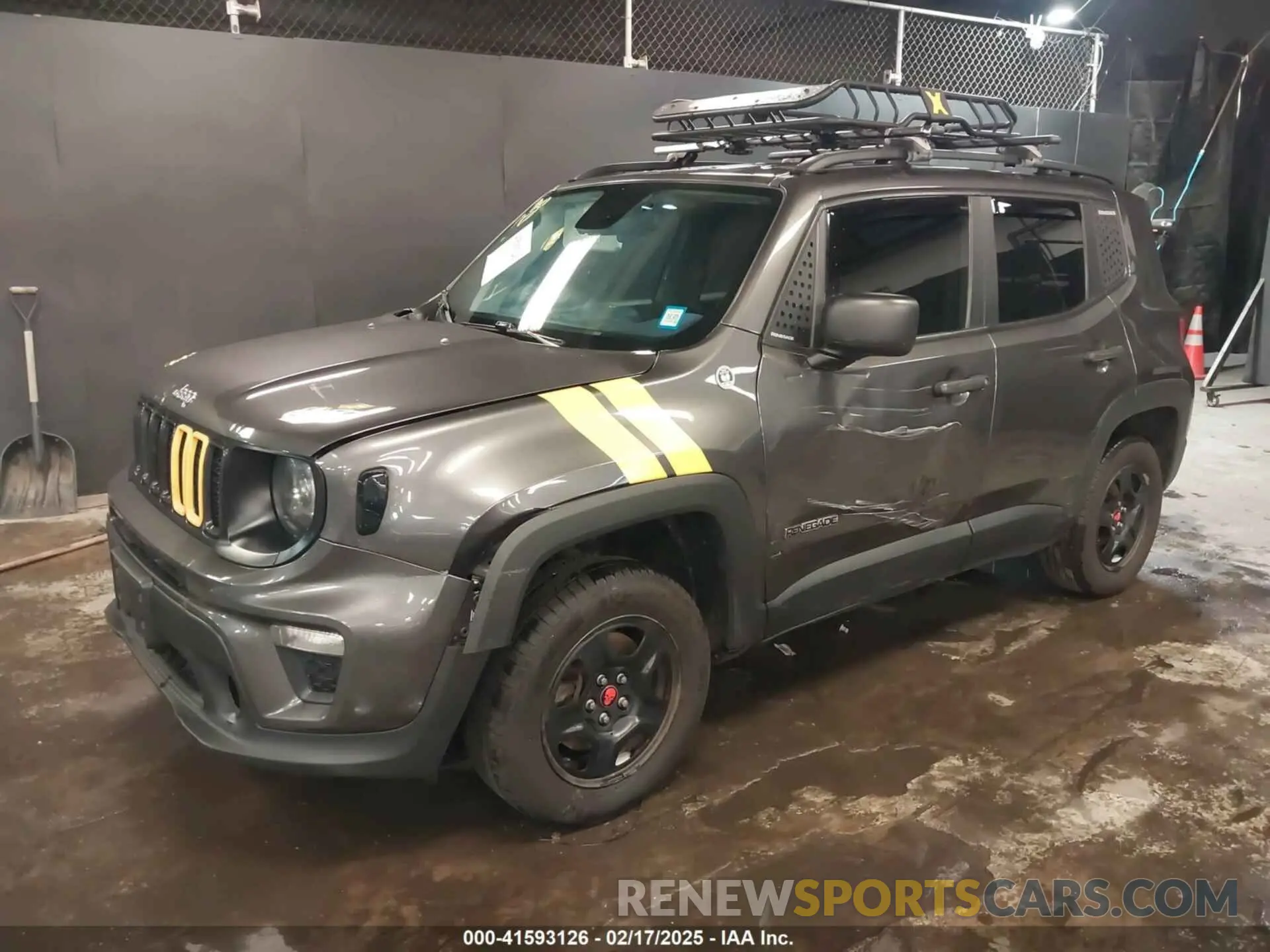 2 fotografías del automóvil dañado ZACNJBAB4KPK79364 JEEP RENEGADE 2019