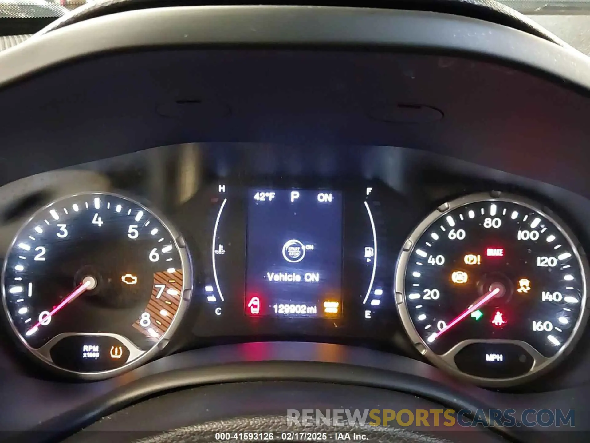 7 fotografías del automóvil dañado ZACNJBAB4KPK79364 JEEP RENEGADE 2019