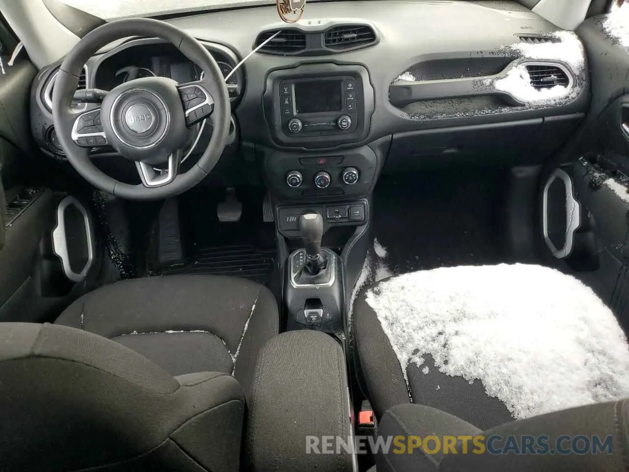 8 fotografías del automóvil dañado ZACNJBAB6KPK75154 JEEP RENEGADE 2019