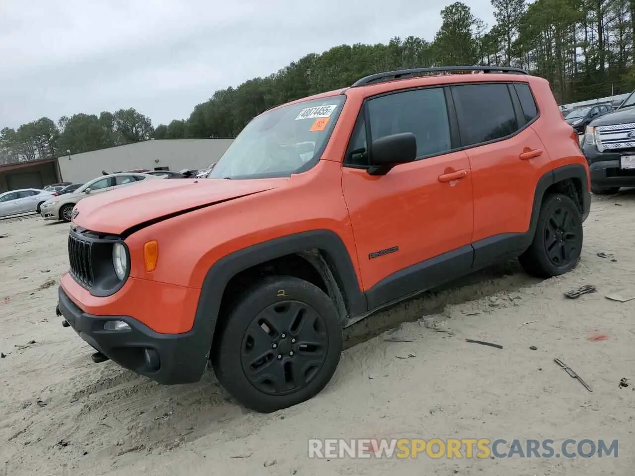 1 fotografías del automóvil dañado ZACNJBAB7KPK29607 JEEP RENEGADE 2019