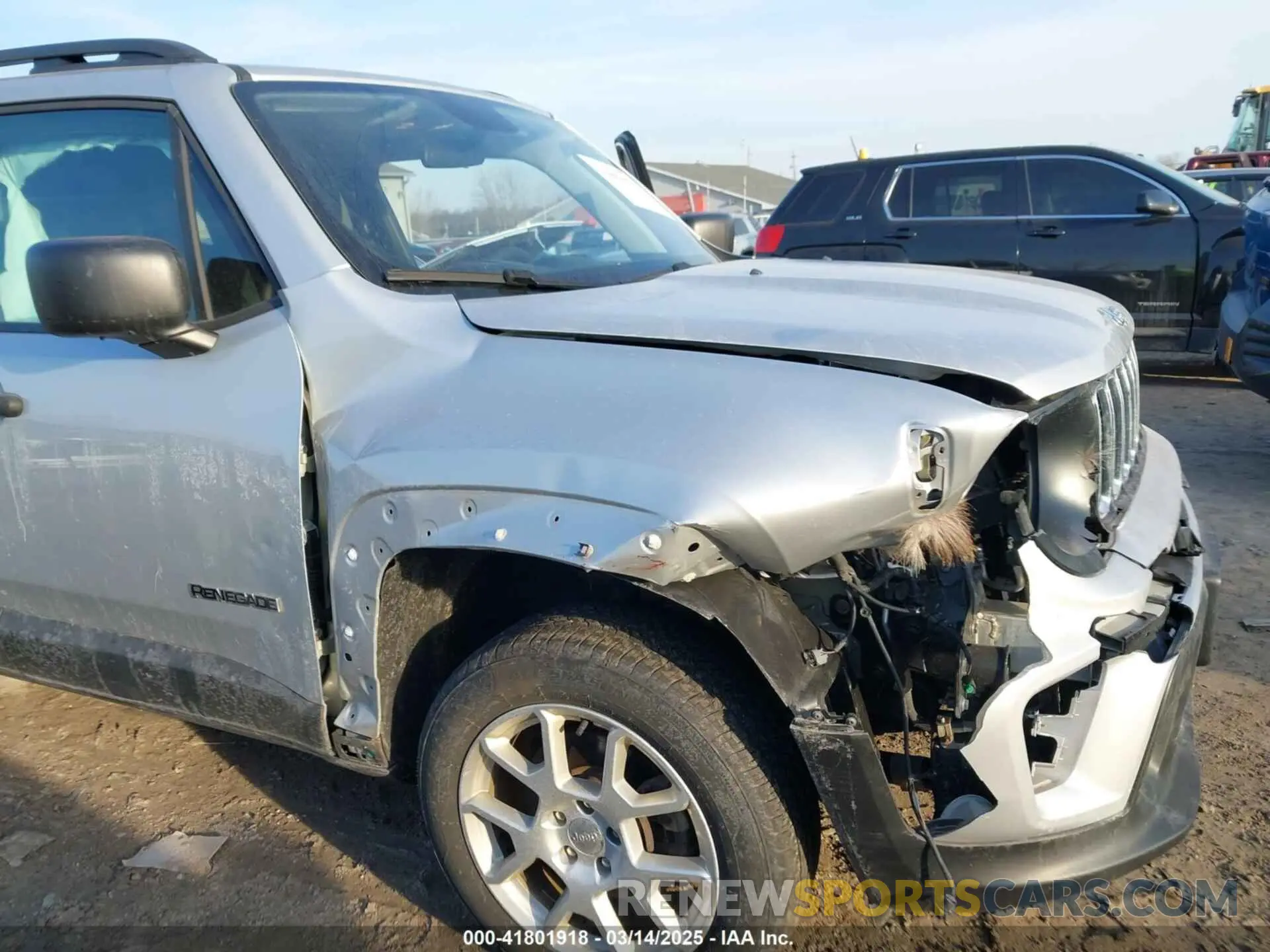 6 fotografías del automóvil dañado ZACNJBAB7KPK71811 JEEP RENEGADE 2019
