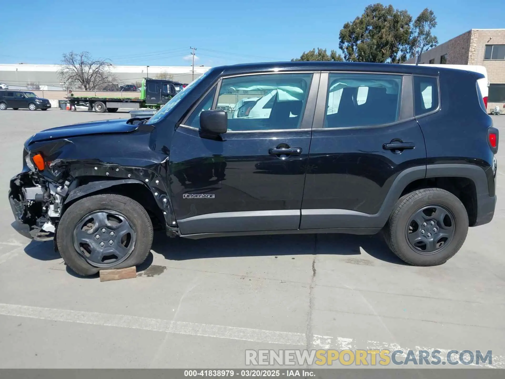 14 fotografías del automóvil dañado ZACNJBAB8KPK74653 JEEP RENEGADE 2019