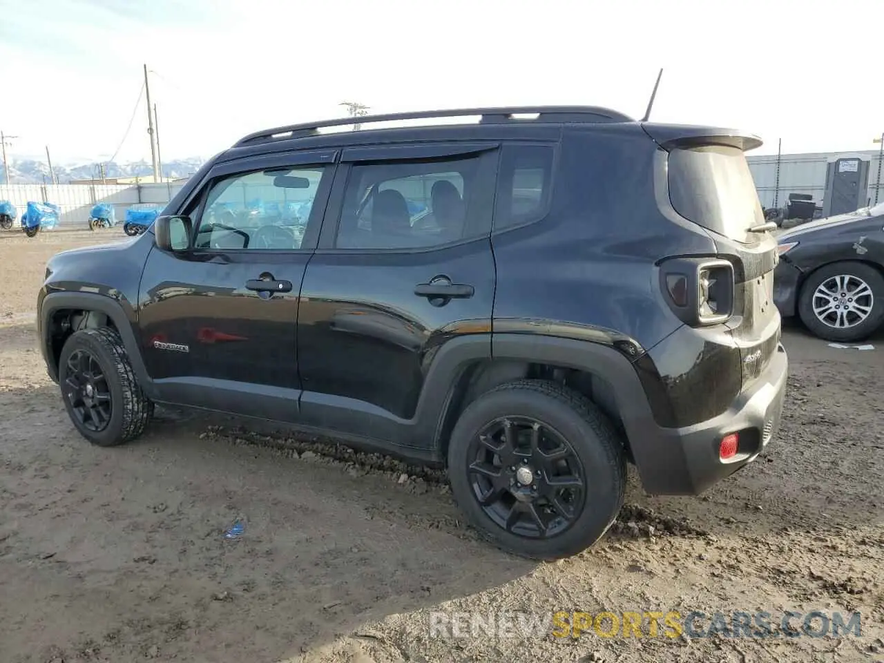 2 fotografías del automóvil dañado ZACNJBAB9KPK25669 JEEP RENEGADE 2019
