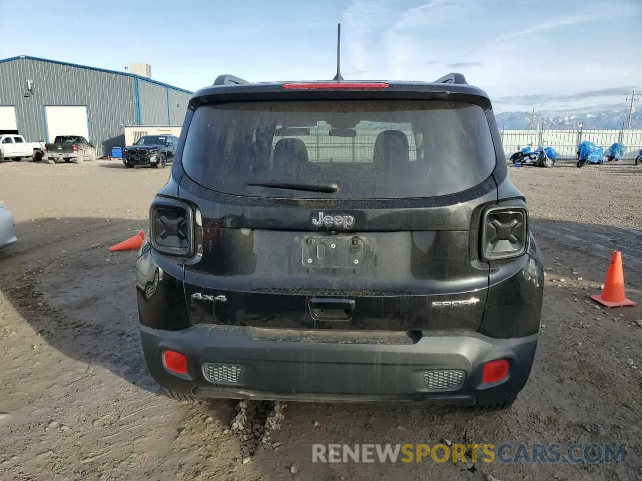 6 fotografías del automóvil dañado ZACNJBAB9KPK25669 JEEP RENEGADE 2019
