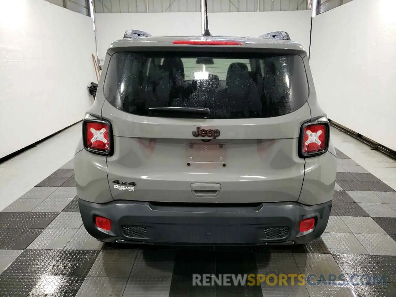 6 fotografías del automóvil dañado ZACNJBABXKPK61726 JEEP RENEGADE 2019