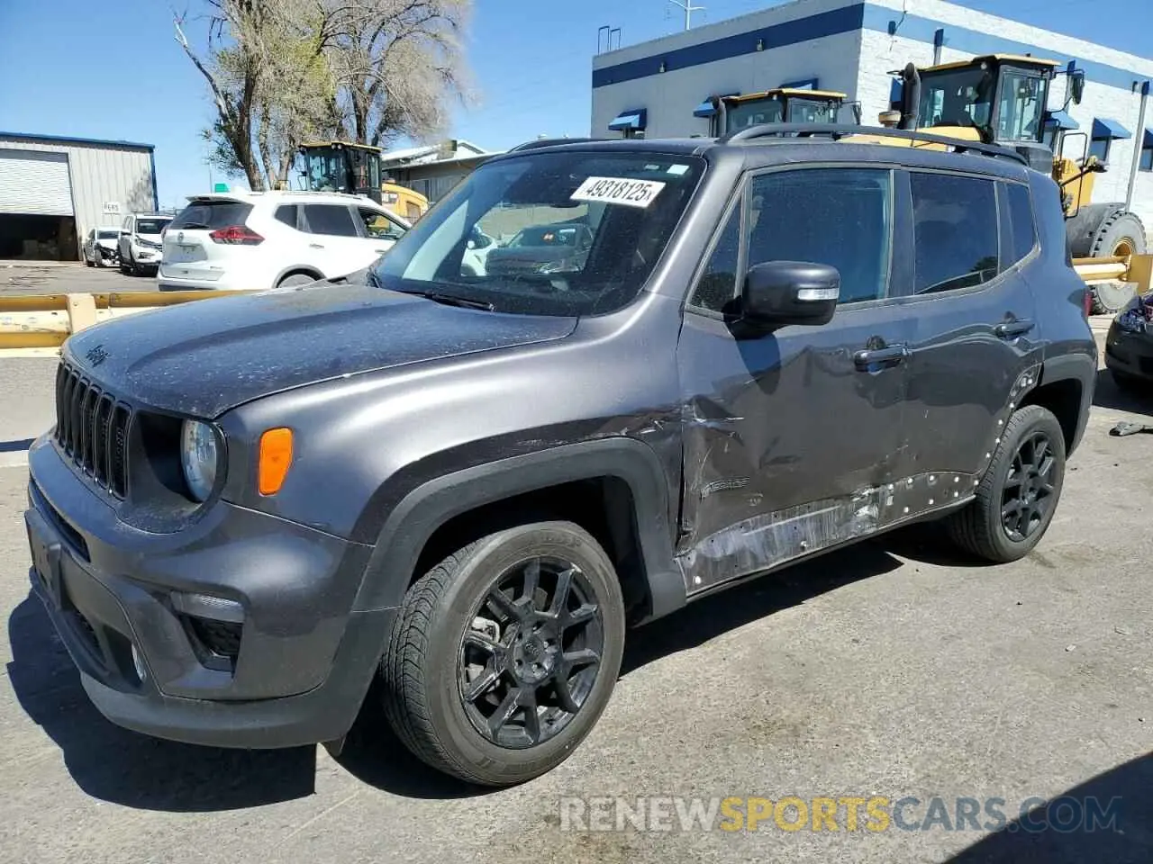 1 fotografías del automóvil dañado ZACNJBB15KPK19339 JEEP RENEGADE 2019