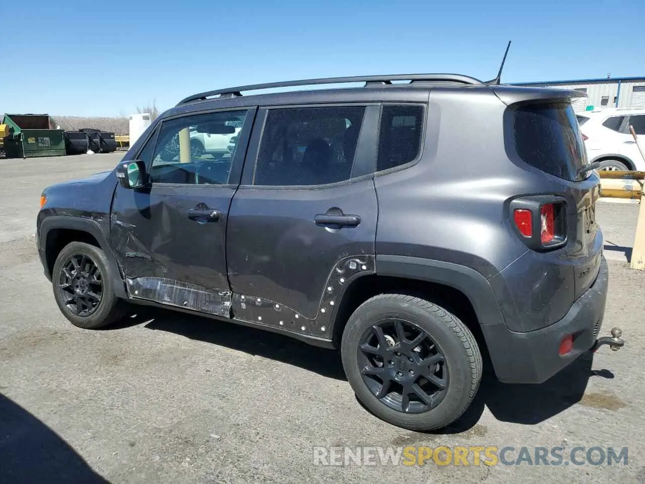 2 fotografías del automóvil dañado ZACNJBB15KPK19339 JEEP RENEGADE 2019