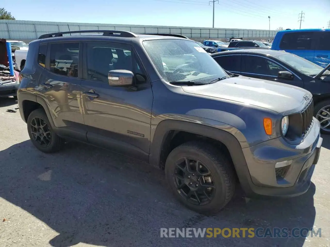 4 fotografías del automóvil dañado ZACNJBB15KPK19339 JEEP RENEGADE 2019