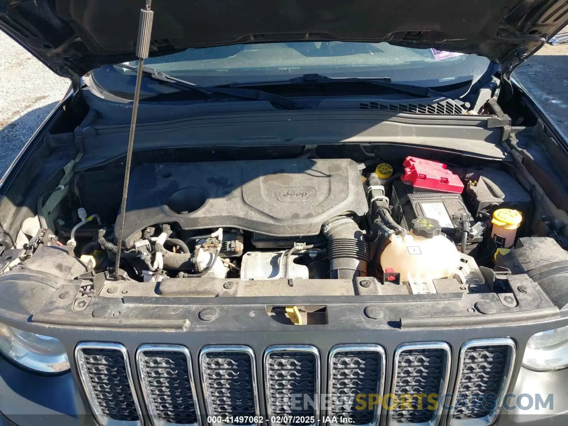 10 fotografías del automóvil dañado ZACNJBB17KPK10464 JEEP RENEGADE 2019