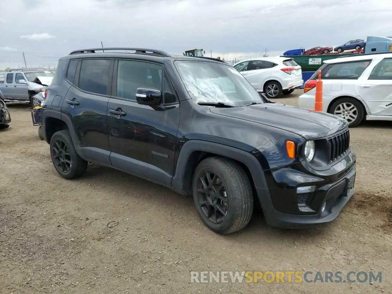 4 fotografías del automóvil dañado ZACNJBB1XKPK24830 JEEP RENEGADE 2019