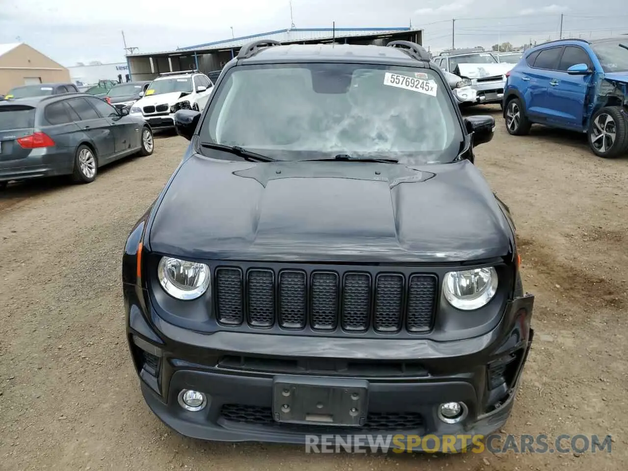 5 fotografías del automóvil dañado ZACNJBB1XKPK24830 JEEP RENEGADE 2019