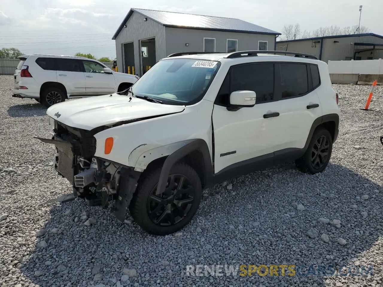 1 fotografías del automóvil dañado ZACNJBBB0KPJ96027 JEEP RENEGADE 2019