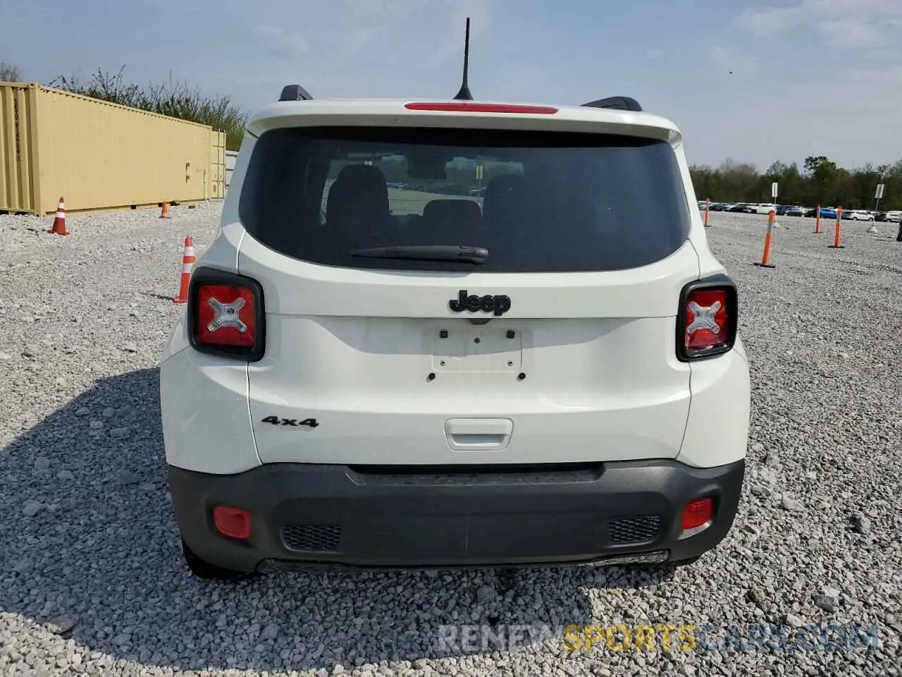 6 fotografías del automóvil dañado ZACNJBBB0KPJ96027 JEEP RENEGADE 2019