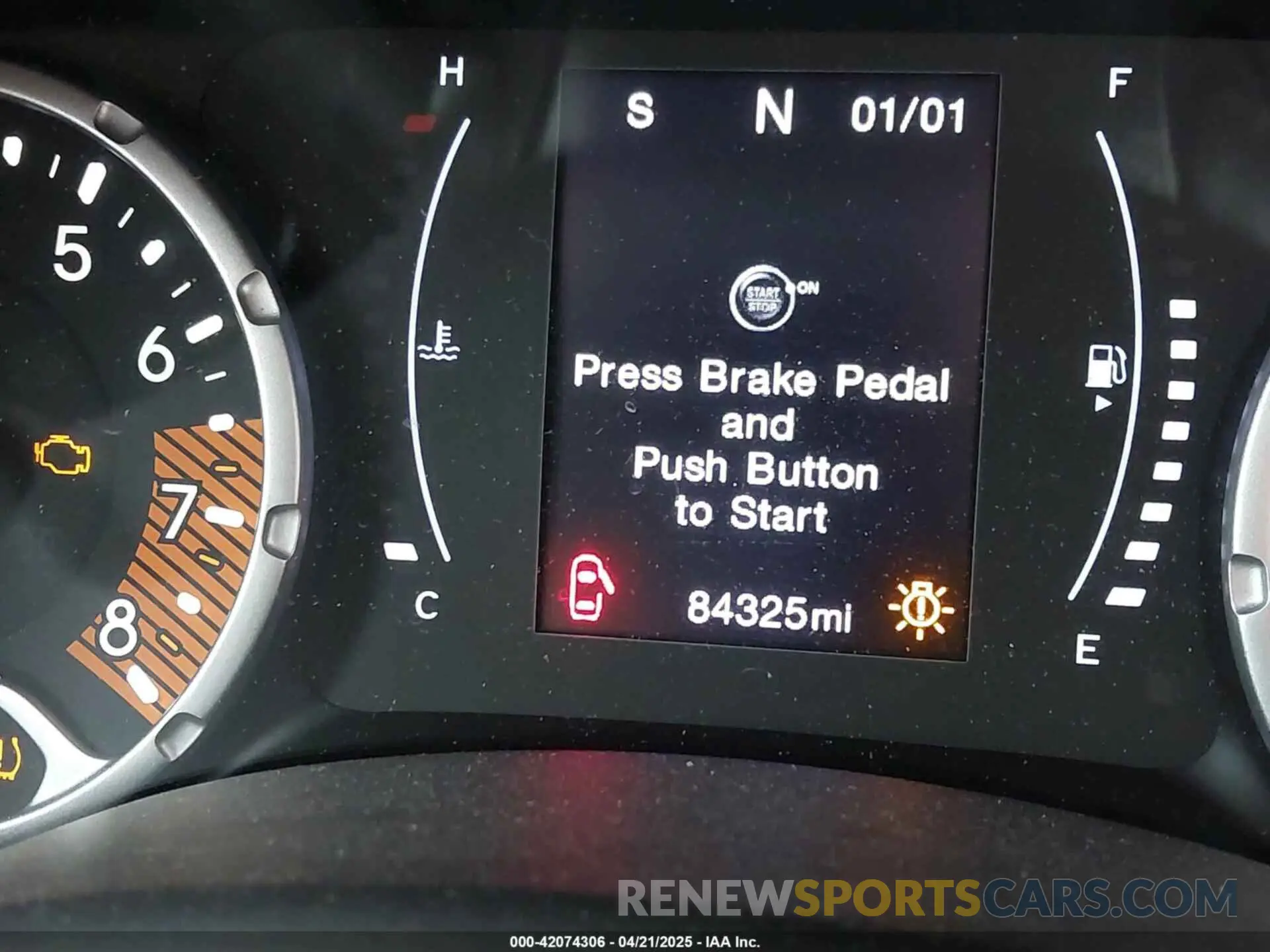 7 fotografías del automóvil dañado ZACNJBBB0KPK39166 JEEP RENEGADE 2019