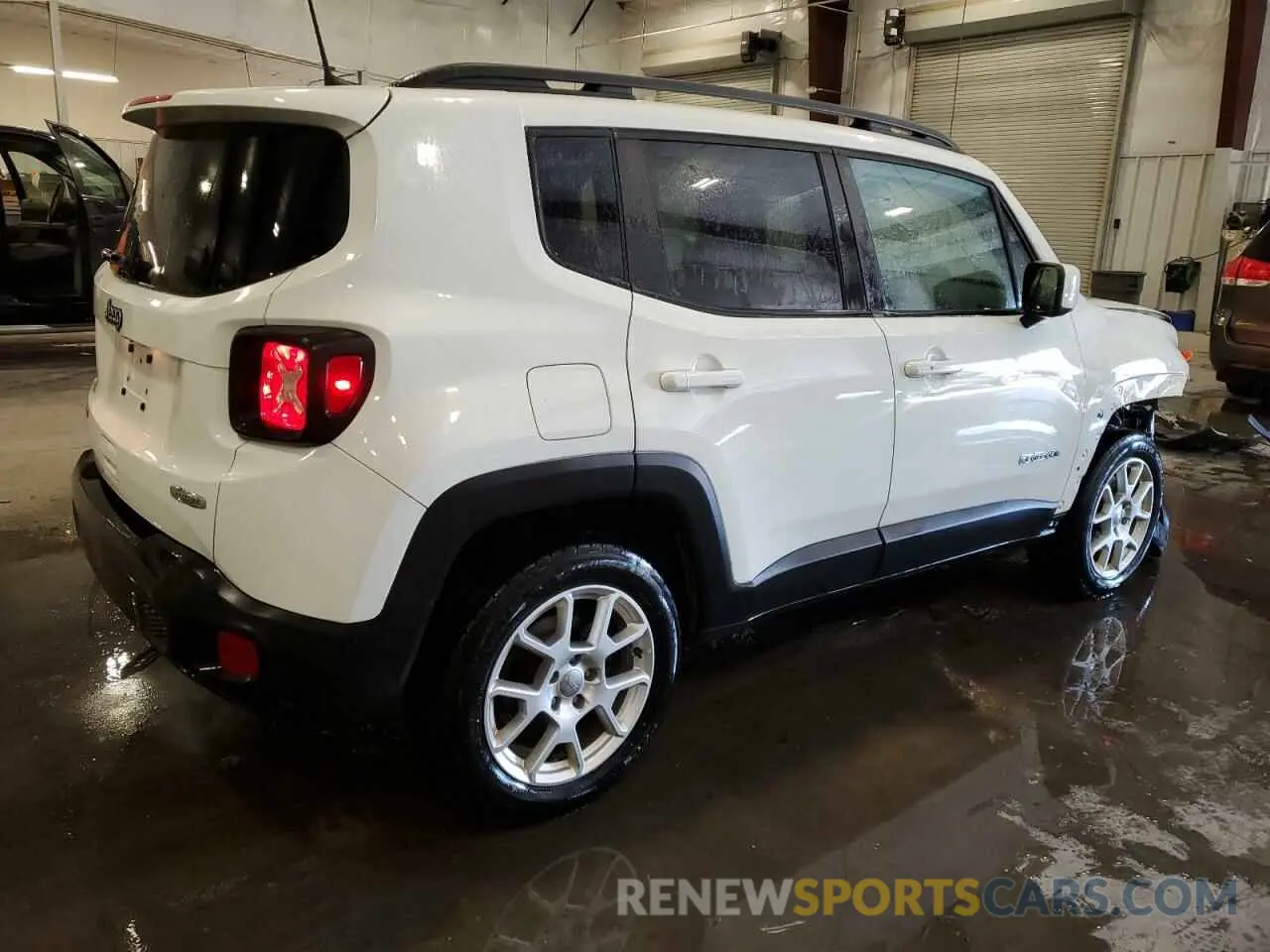 3 fotografías del automóvil dañado ZACNJBBB1KPK66070 JEEP RENEGADE 2019