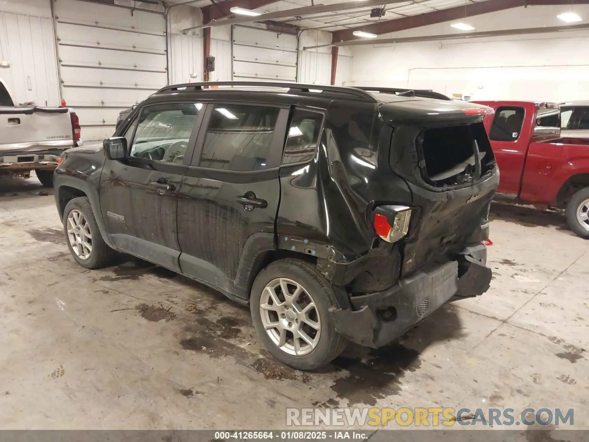 3 fotografías del automóvil dañado ZACNJBBB2KPJ98118 JEEP RENEGADE 2019
