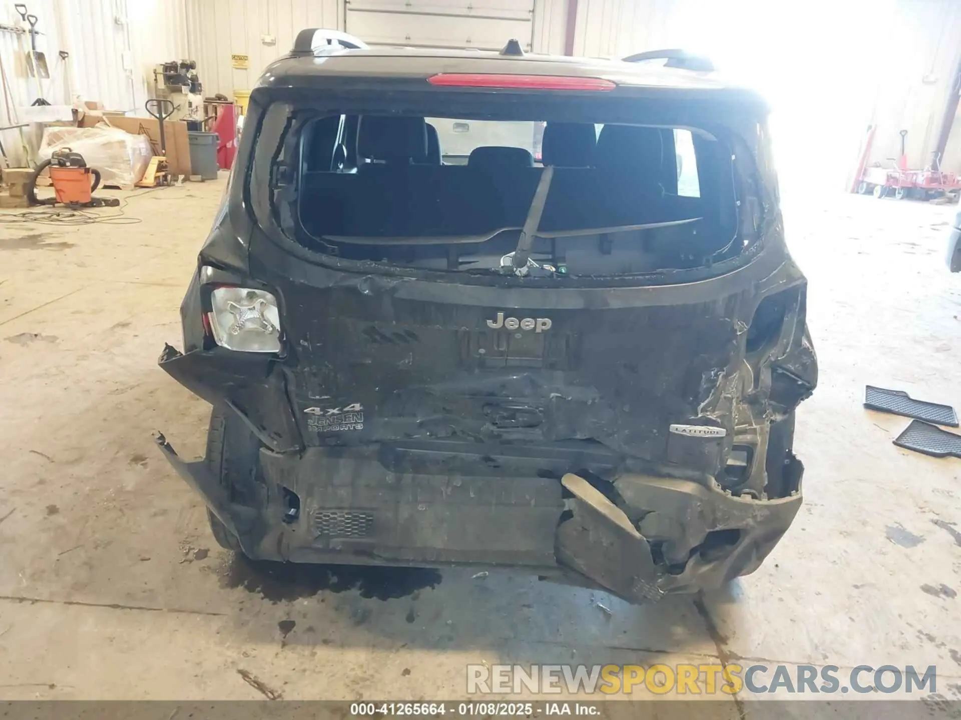 6 fotografías del automóvil dañado ZACNJBBB2KPJ98118 JEEP RENEGADE 2019