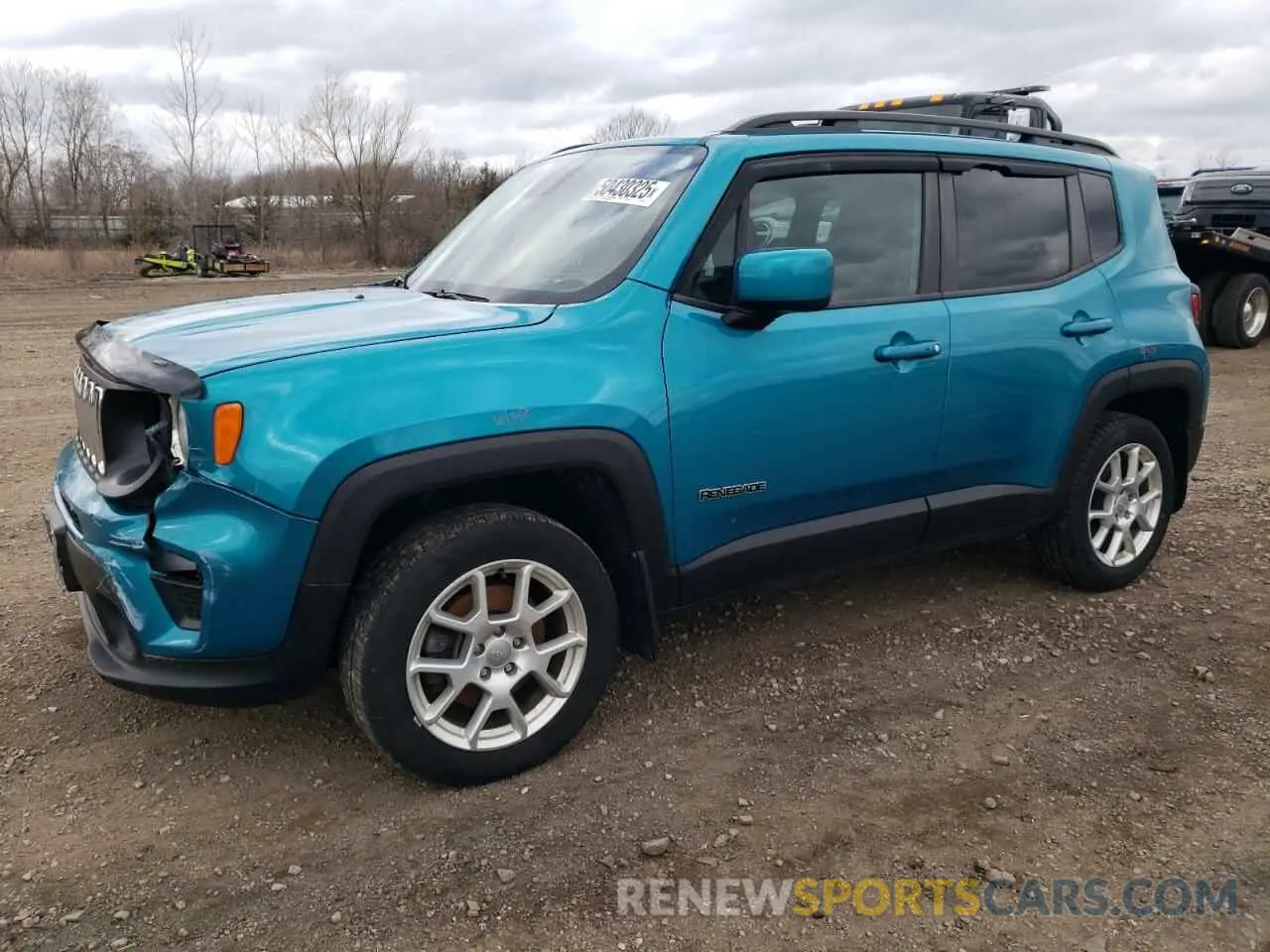 1 fotografías del automóvil dañado ZACNJBBB2KPK55823 JEEP RENEGADE 2019