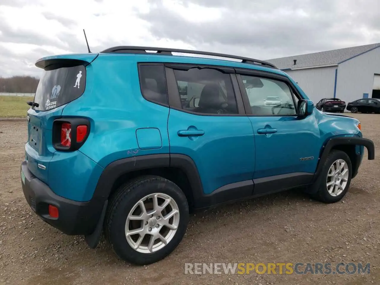 3 fotografías del automóvil dañado ZACNJBBB2KPK55823 JEEP RENEGADE 2019