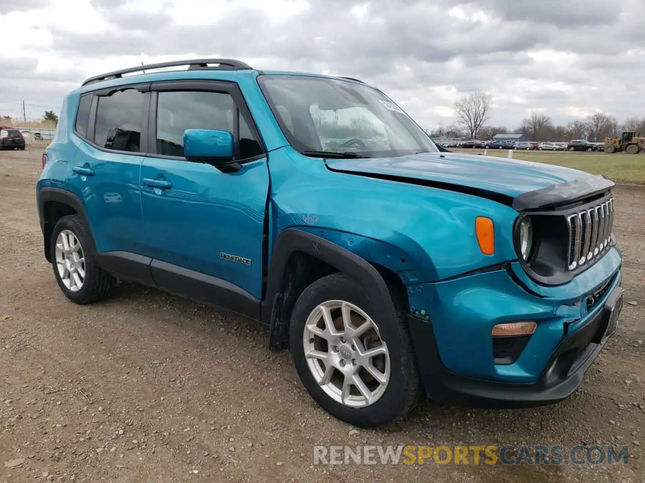 4 fotografías del automóvil dañado ZACNJBBB2KPK55823 JEEP RENEGADE 2019