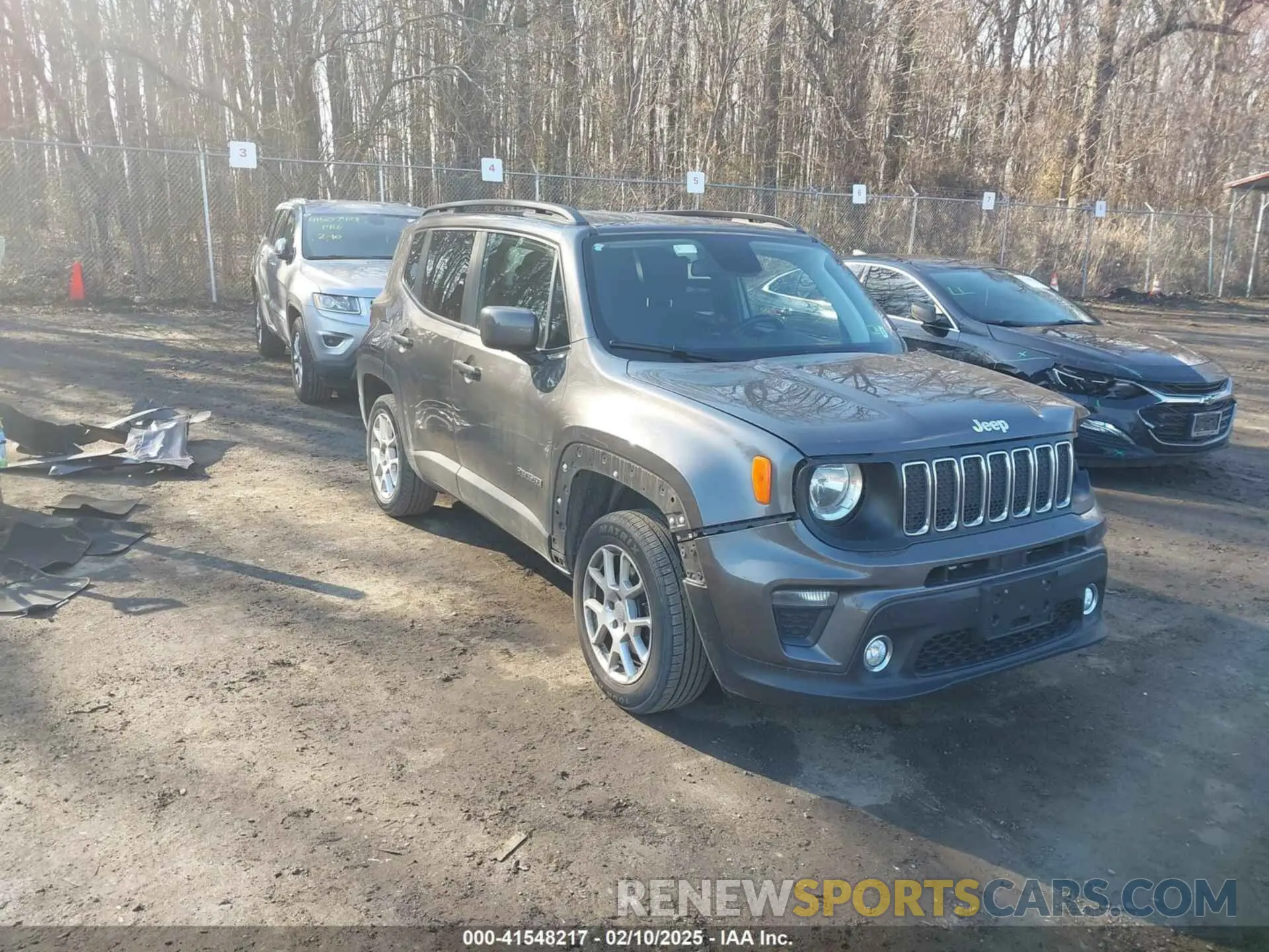 1 fotografías del automóvil dañado ZACNJBBB3KPK42045 JEEP RENEGADE 2019