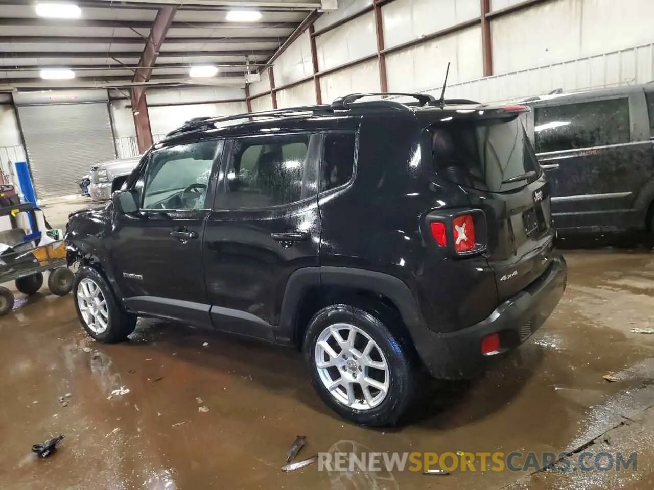 2 fotografías del automóvil dañado ZACNJBBB3KPK55703 JEEP RENEGADE 2019
