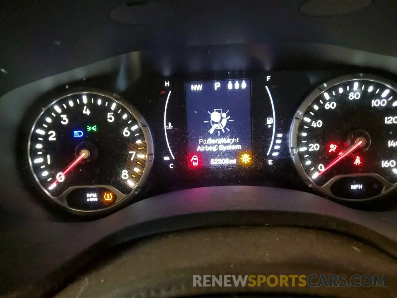 9 fotografías del automóvil dañado ZACNJBBB3KPK55703 JEEP RENEGADE 2019