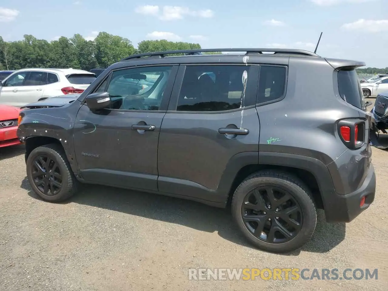 2 fotografías del automóvil dañado ZACNJBBB4KPJ78596 JEEP RENEGADE 2019