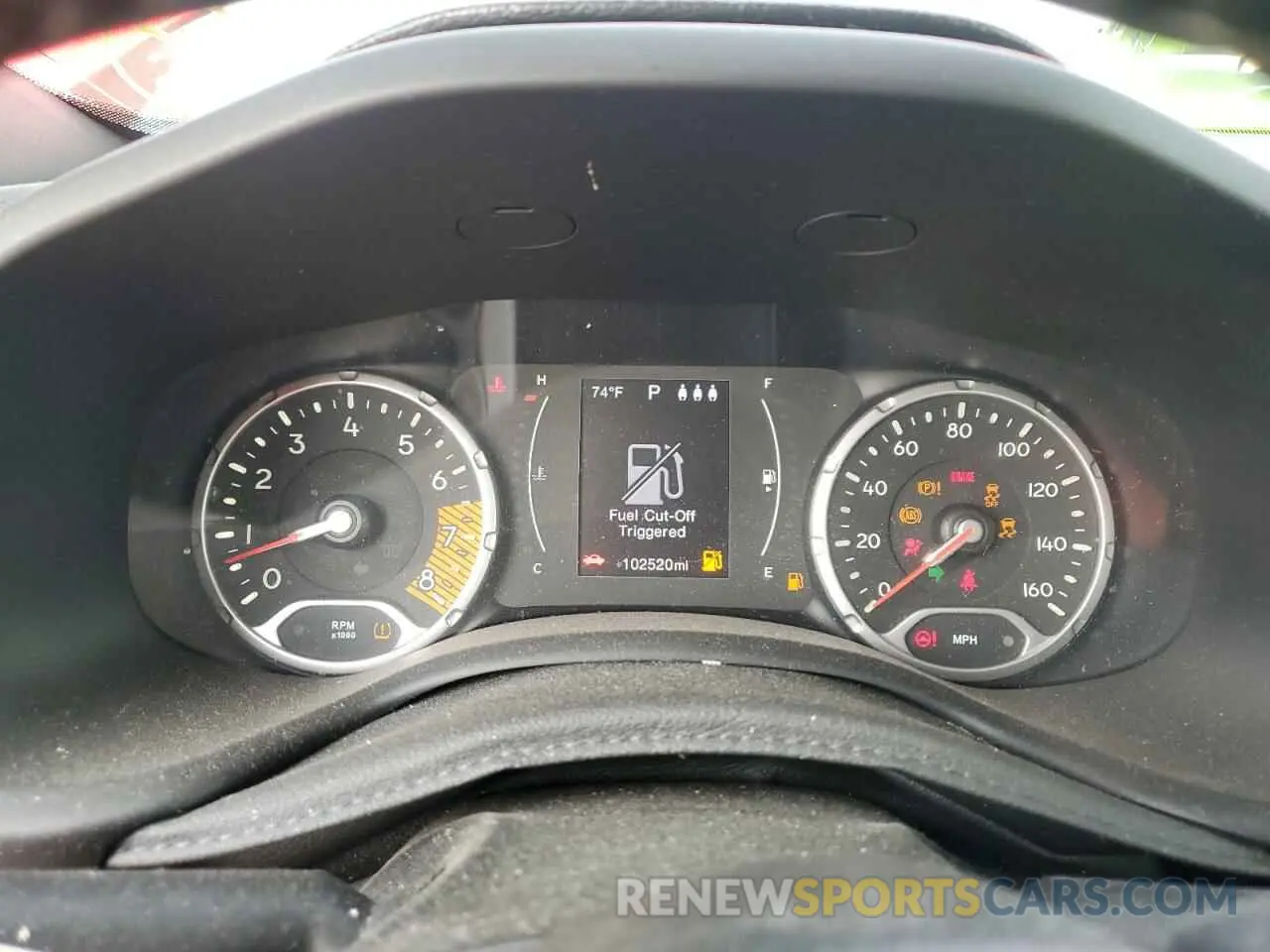 9 fotografías del automóvil dañado ZACNJBBB5KPK30611 JEEP RENEGADE 2019