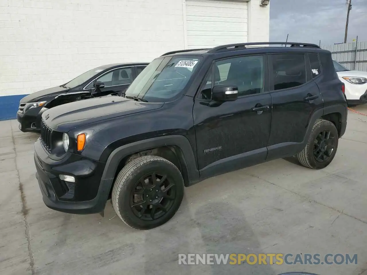 1 fotografías del automóvil dañado ZACNJBBB6KPK55288 JEEP RENEGADE 2019