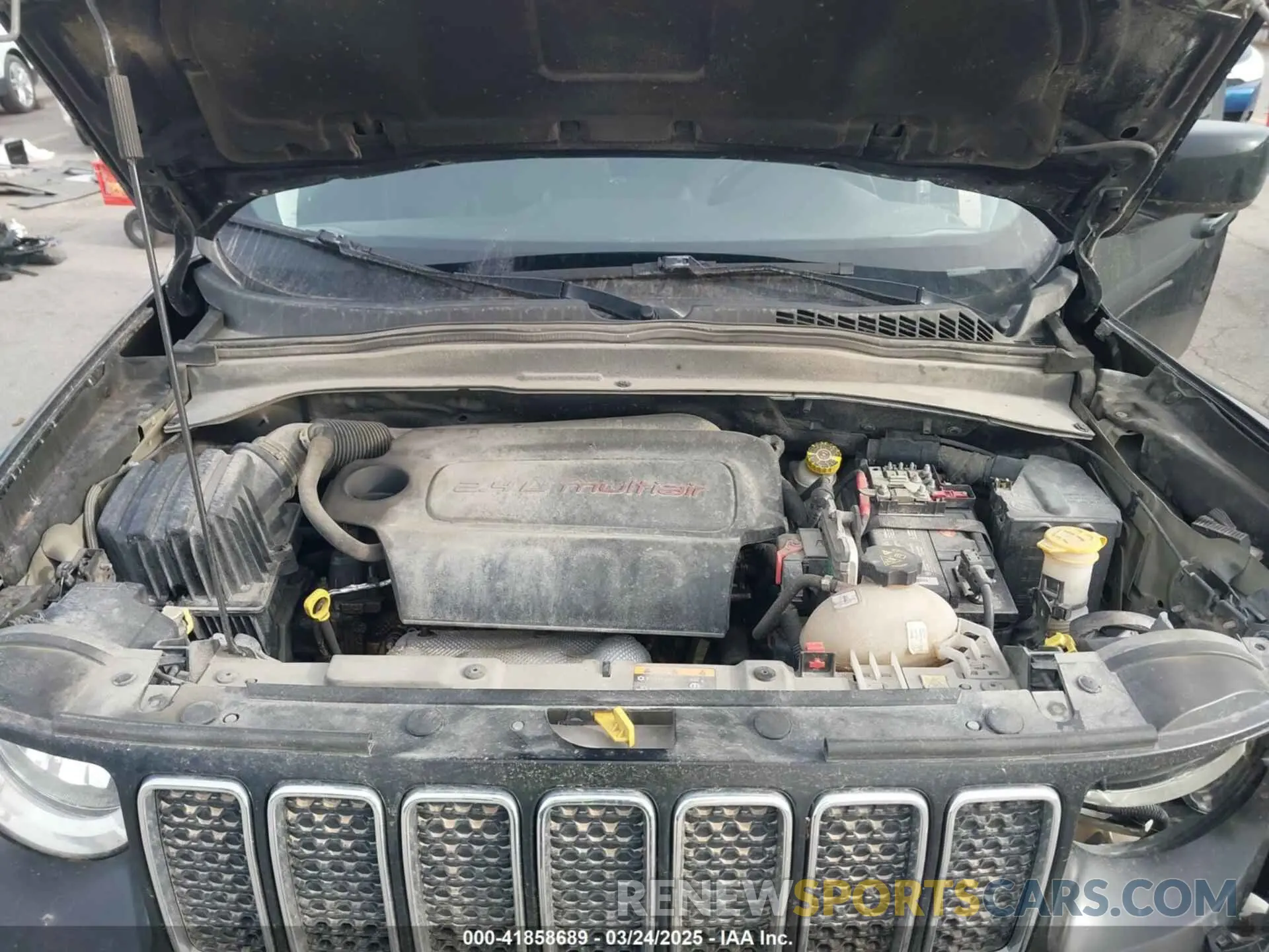 10 fotografías del automóvil dañado ZACNJBBB6KPK73371 JEEP RENEGADE 2019